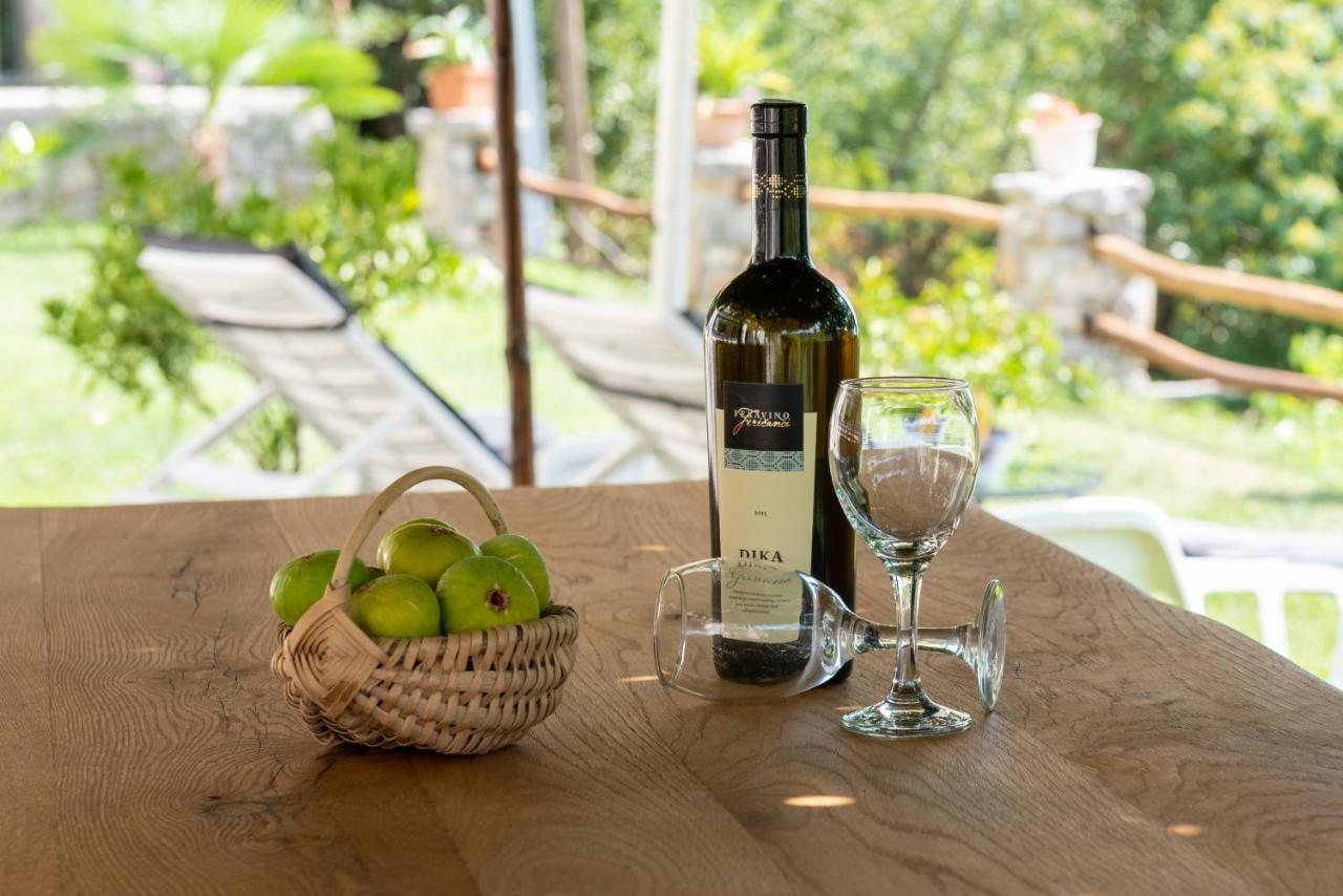 Sea View Apartment With Garden Near Opatija Veprinac Esterno foto
