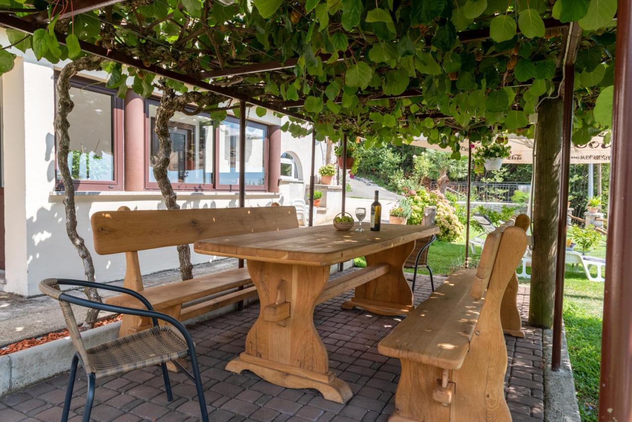 Sea View Apartment With Garden Near Opatija Veprinac Esterno foto
