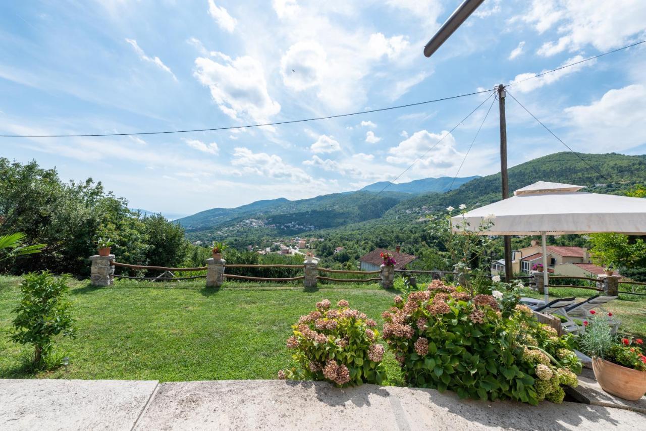 Sea View Apartment With Garden Near Opatija Veprinac Esterno foto