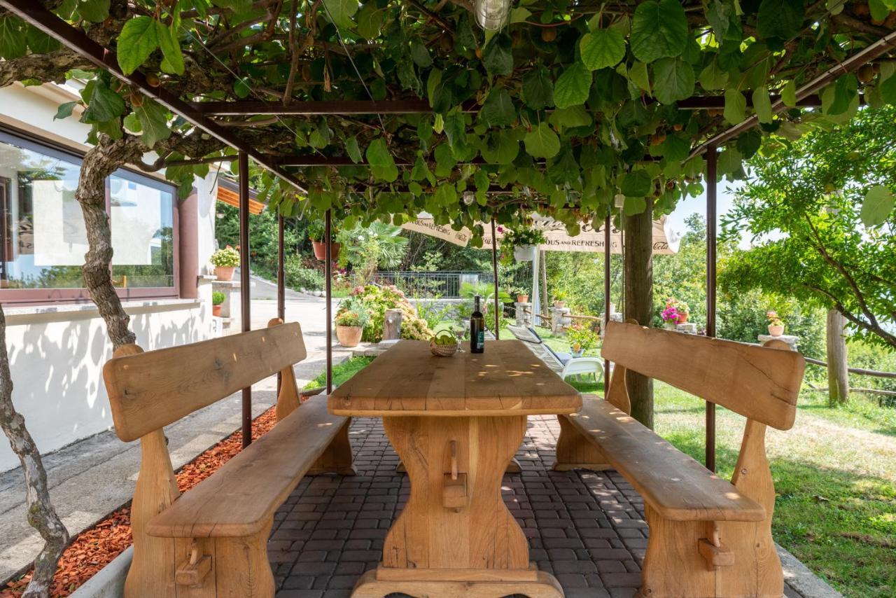 Sea View Apartment With Garden Near Opatija Veprinac Esterno foto