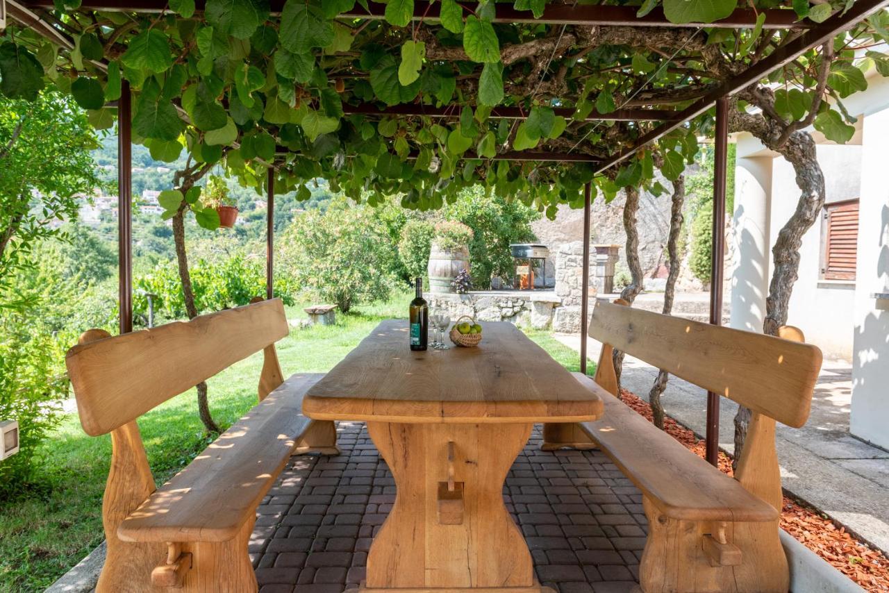 Sea View Apartment With Garden Near Opatija Veprinac Esterno foto